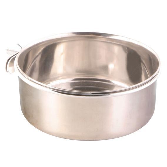 Trixie fém madártál csavaros 600 ml-es 12 cm-es 5498