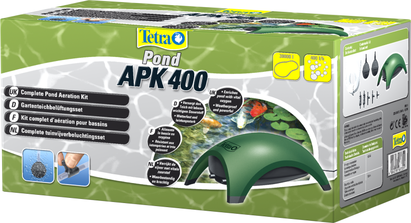 Tetra Pond APK 400 tavi légpumpa készlet