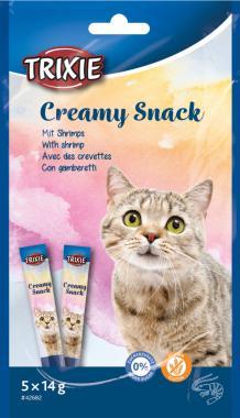Trixie Creamy Snack mit Shrimp krémes finomság rákos ízben 5x14 g-os 42682