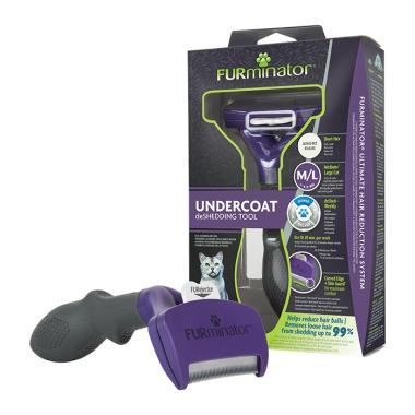 FURminator Short Hair M/L-es aljszőr kiszedő macskáknak rövid szőrhöz