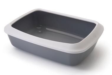 Savic Iriz 42 cicawc hideg szürke - fehér kerettel 42x31x12,5 cm-es 0263