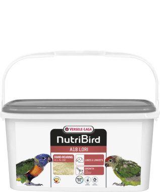 Versele-Laga NutriBird A18 Lori kézzelnevelő eledel lóriféléknek 3 kg-os