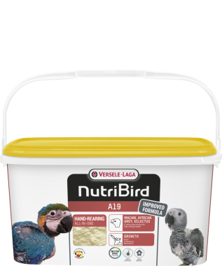 Versele-Laga NutriBird A19 kézzelnevelő eledel magas energiatartalommal 3 kg-os
