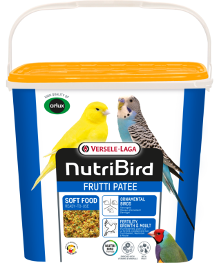 Versele-Laga NutriBird Frutti Patee gyümölcsös lágyeleség kistestű díszmadaraknak 5 kg-os