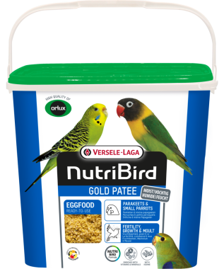 Versele-Laga NutriBird Gold Patee Eggfood tojásos lágyeleség kistestű papagájoknak 5 kg-os
