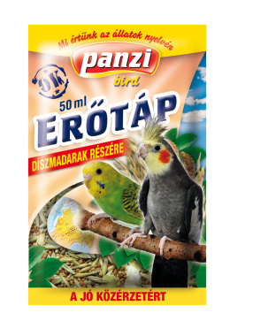 Panzi Erőtáp díszmadarak részére 50 ml-es