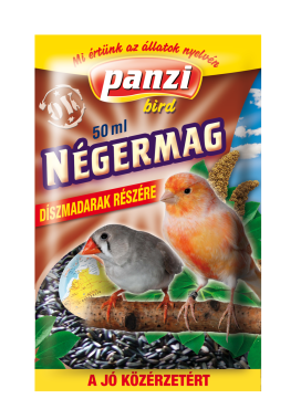 Panzi Négermag díszmadarak részére 50 ml-es