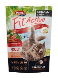 Panzi FitActive 3in1 Adult-felnőtt Chicken&Fish (csirke-hal) macseledel 300 g-os