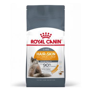 RoyalCanin Hair & Skin Care - szőr és bőr tápláló felnőtt macska száraz eledel 2 kg-os