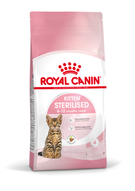 RoyalCanin Kitten Sterilised - ivartalanított kölyök macska száraz eledel 2 kg-os