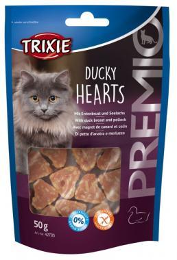 Trixie Premio Ducky Hearts kacsamelles szív 50 g-os 42705