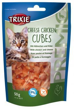 Trixie Premio Cheese Chicken Cubes sajtos csirke kockák 50 g-os 42717