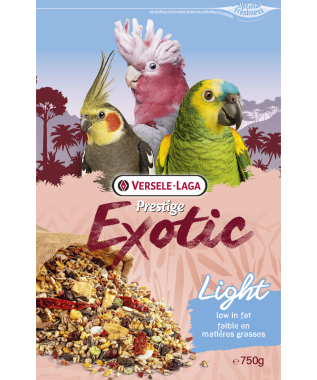Versele-Laga Prestige Exotic Light nagy és óriás papagájoknak 750 g-os
