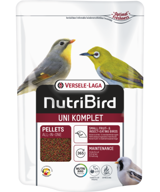 Versele-Laga NutriBird Uni Komplet pellet eledel kistestű gyümölcs és rovarevő madaraknak 250 g-os