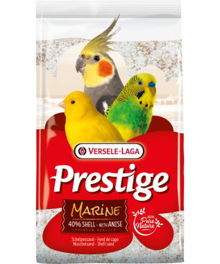 Versele-Laga Prestige Shell Sand Marine ánizsos madár homok 5 kg-os