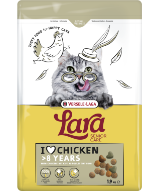 Versele-Laga Lara Senior with Chicken idős macska eledel csirkés 1,9 kg-os