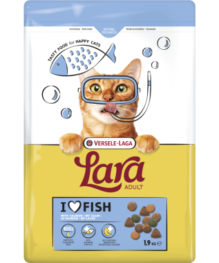 Versele-Laga Lara Adult with Salmon felnőtt macska száraz eledel lazacos 1,9 kg-os