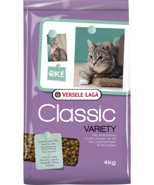 Versele-Laga Classic Variety felnőtt macska eledel száraz 4 kg-os
