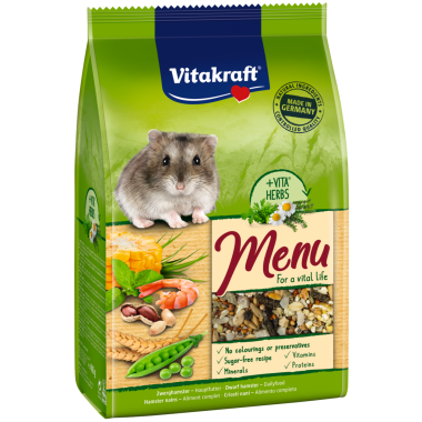 Vitakraft Menü Vital törpehörcsög eledel 400 g-os