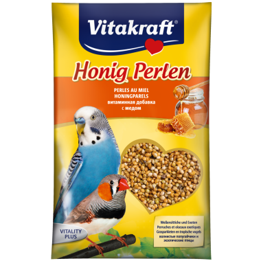 Vitakraft kismag Honig Perlen hullámos papagájnak, pintynek 20 g-os