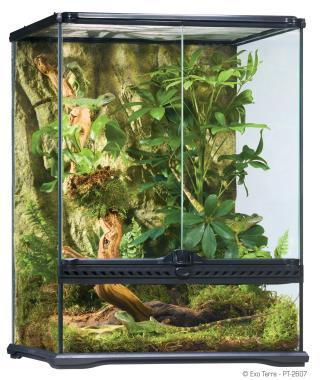 Exo-Terra Natural Terrarium Small/Tall terrárium kicsi/magas 45x45x60 cm-es PT2607