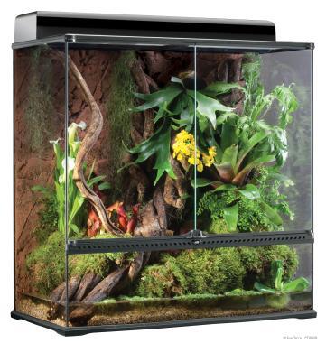 Exo-Terra Natural Terrarium Large/X-Tall terrárium nagy/extra magas 90x45x90 cm-es PT2609