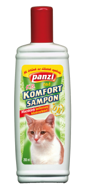 Panzi Komfort sampon macskáknak 200 ml-es
