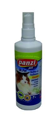 Panzi Bolha- és kullancs riasztó permet macskáknak 200 ml-es