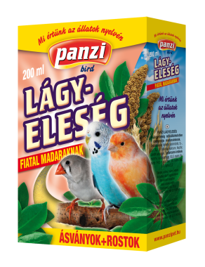 Panzi lágyeleség fiatal madaraknak 200 ml-es