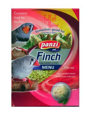 Panzi Finch exota - pinty eledel 700 ml-es