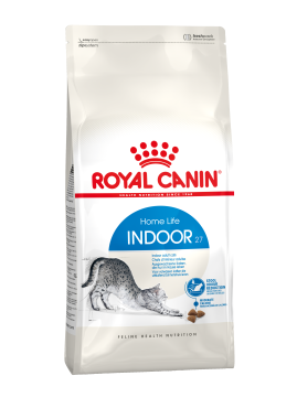 RoyalCanin Indoor 27 - lakásban tartott felnőtt macska száraz eledel 10 kg-os