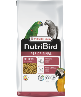 Versele-Laga NutriBird P15 Original almás pellet eledel óriás papagájoknak 10 kg-os