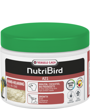Versele-Laga NutriBird A21 kézzelnevelő eledel nagyon magas energiatartalommal 250 g-os