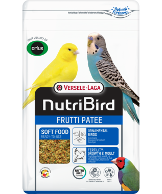 Versele-Laga NutriBird Frutti Patee gyümölcsös lágyeleség kistestű díszmadaraknak 10 kg-os