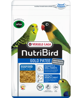 Versele-Laga NutriBird Gold Patee Eggfood tojásos lágyeleség kistestű papagájoknak 10 kg-os