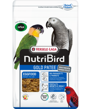 Versele-Laga NutriBird Gold Patee mézes tojásos lágyeleség nagy- és óriáspapagájoknak 10 kg-os
