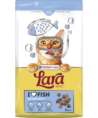 Versele-Laga Lara Adult with Salmon felnőtt macska száraz eledel lazacos 7 kg-os
