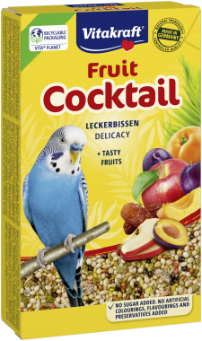 Vitakraft Fruit Coctail gyümölcskoktél hullámos papagájnak 200 g-os