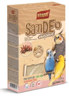Vitapol SanDEo madár homok ánizsos 1500 g-os