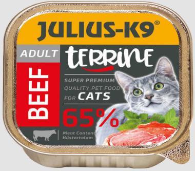 Julius-K9 Adult Beef felnőtt alutálkás macskaeledel marhás 100 g-os