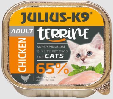 Julius-K9 Adult Chicken felnőtt alutálkás macskaeledel csirkével 100 g-os