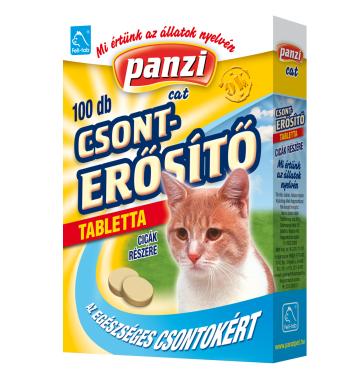 Panzi Feli-tab Csonterősítő tabletta macskáknak 100 db-os