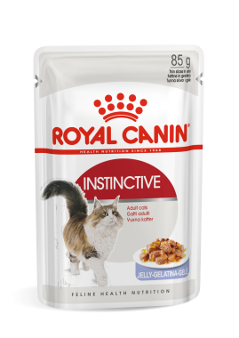 RoyalCanin Instinctive Jelly - felnőtt macska zselés nedves alutasakos eledel 85 g-os
