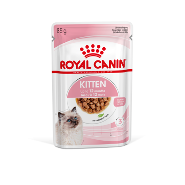 RoyalCanin Kitten Gravy - kölyök macska szószos nedves alutasakos eledel 85 g-os