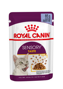 RoyalCanin Sensory Taste Jelly macskáknak zselés alutasakos eldel 85 g-os