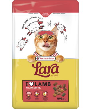 Versele-Laga Lara Adult with Lamb felnőtt macska száraz eledel bárányos 0,95 kg-os