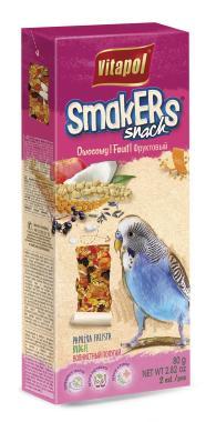 Vitapol SmakERs snack rúd hullámos papagájoknak gyümölcsös 2 db-os 90 g-os