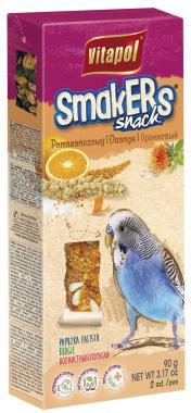 Vitapol SmakERs snack rúd hullámos papagájoknak narancsos 2 db-os 90 g-os
